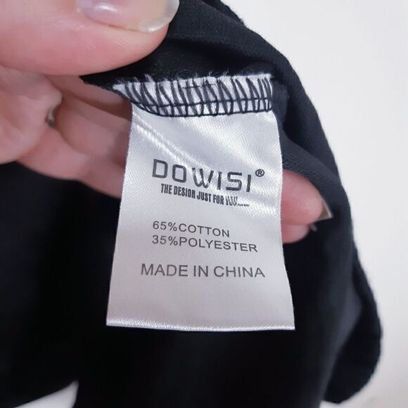 Black Lace Sweetheart Mock Neck Fit & Flare Dress - Picture 7 of 13